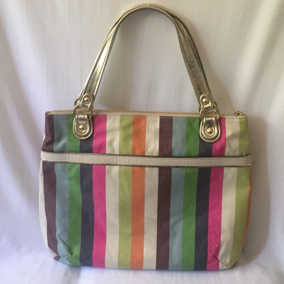 Bundle of 2 NWT Authentic Coach Poppy Legacy Glam - Picture 2 of 8